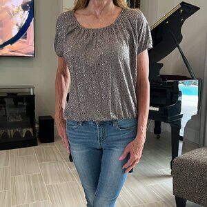 INC Gray Top